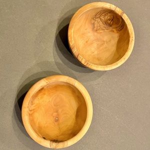 Trader Joe’s Olive wood Bowls Handmade from wood of non-producing Tunisian trees